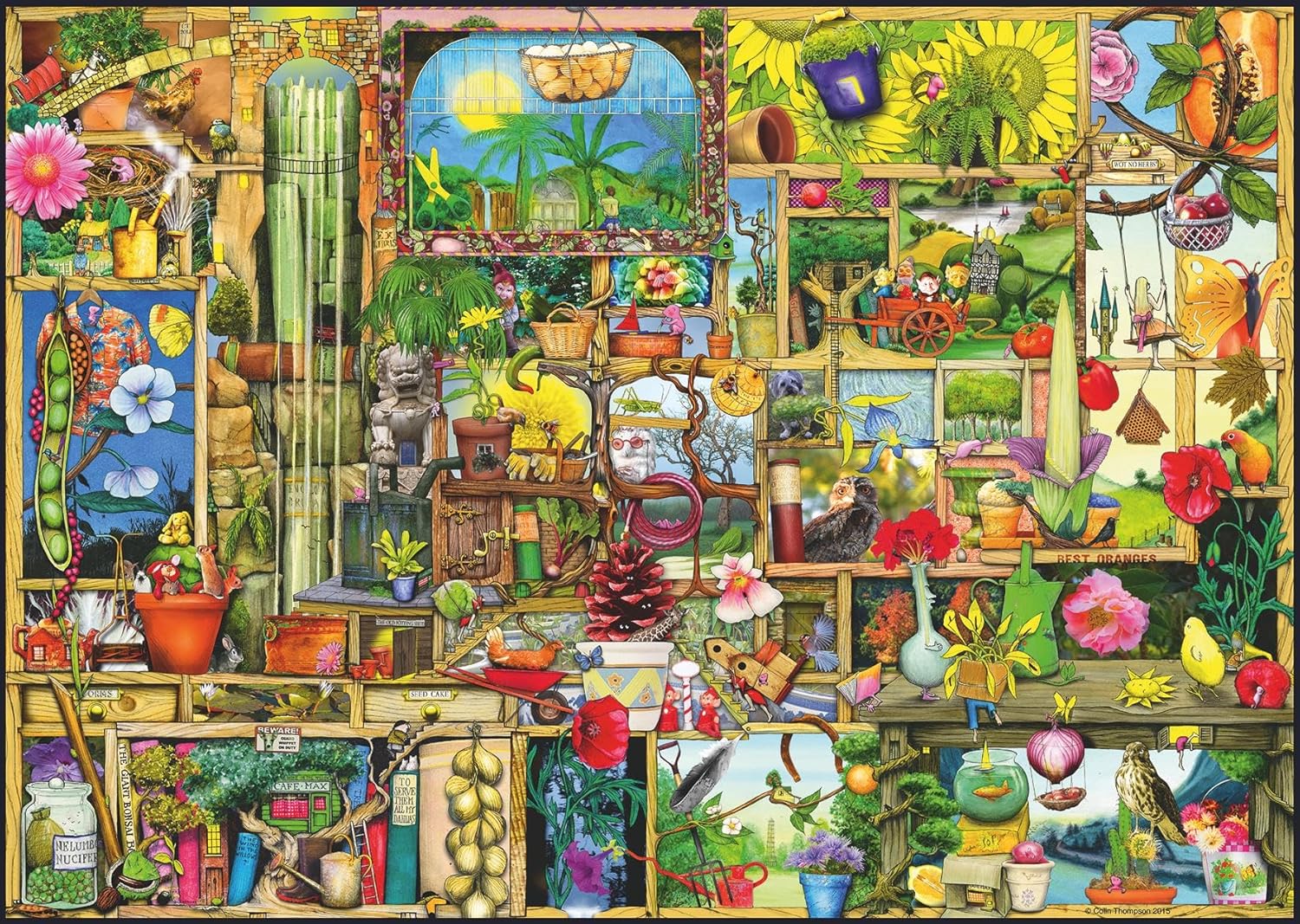 Alternative view of 1000 Parça Puzzle Bahçıvan Dolabı