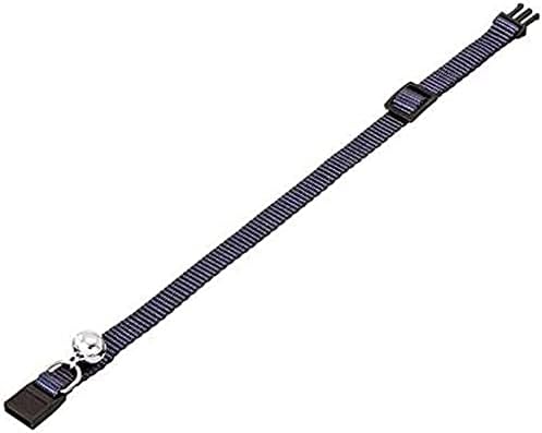 Evcil Haycan Boyun Tasması, Çıngırakl,ı 30 cm, Koyu Mavi