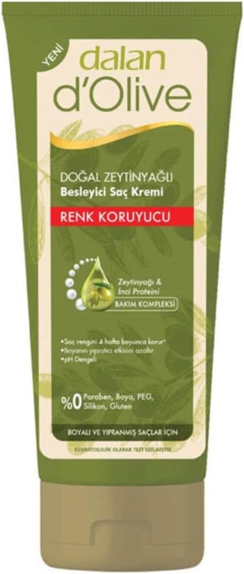 Alternative view of d'Olive Saç Kremi Zeytinyağlı Renk Koruyucu 200 Ml