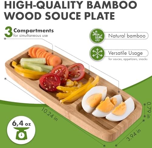 Bambum Ganberi 3 Bölmeli Çerezlik & Sosluk