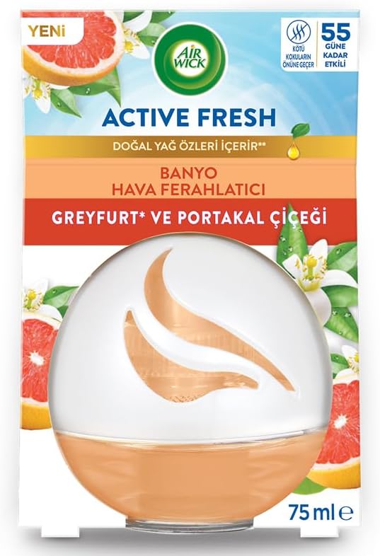 Airwick Decosphere Hava Tazeleyeci Greyfurt ve Portakal Çiçeği 75 Ml
