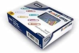 MAS PVC Kaplı Ataş, Çok Renkli, 28 mm