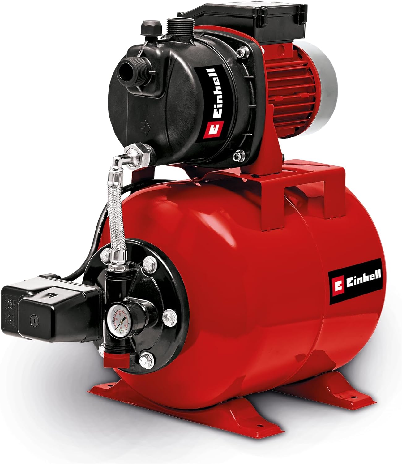 Alternative view of Hidrofor GC-WW 6538 (650 W, 3,6 bar basınç, 3800 L/saat debi, entegre basınç anahtarı, manometre, 20 L tank) - 4173190