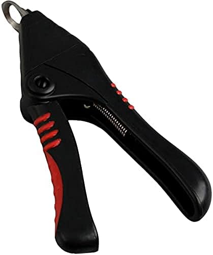 Giyotin Tırnak Makası U:14Cm Siyah-Kırmızı