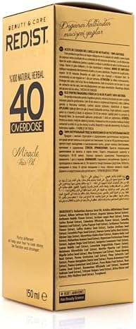 Redist Saç Bakım Yağı 40 Bitkili 150 ML