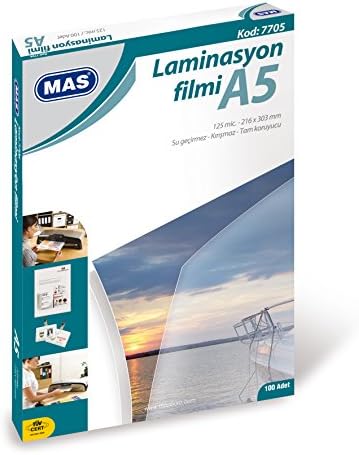 Alternative view of Mas Laminasyon Filmi A5 Şeffaf