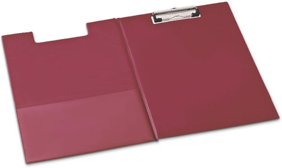 MAS Sekreterlik Kapaklı PVC Kaplama Bordo