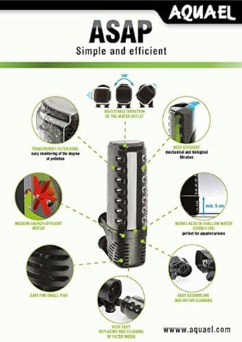 Alternative view of Aquael Filter Asap 500 Eu