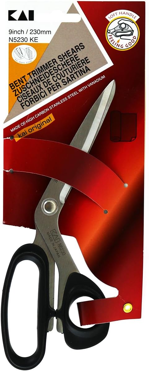 KAI N-5230 MAKAS 9 INCH SİYAH SAPLI