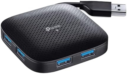 UH400, 5Gbps Transfer Hızlı Tak ve kullan 4-Port USB 3.0 Hub