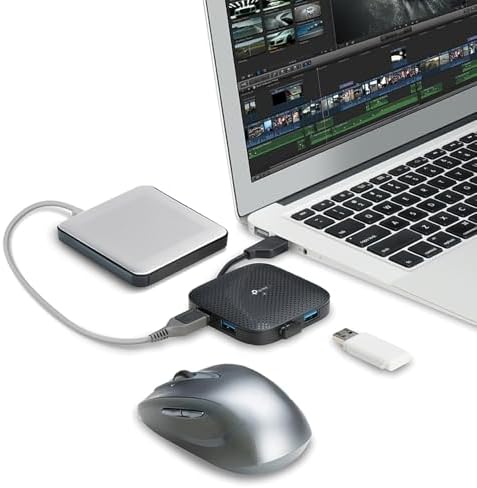 Alternative view of UH400, 5Gbps Transfer Hızlı Tak ve kullan 4-Port USB 3.0 Hub