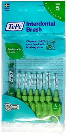 0.8 MM - YEŞİL Diş Arayüz Fırçası (1x 6 Adet)