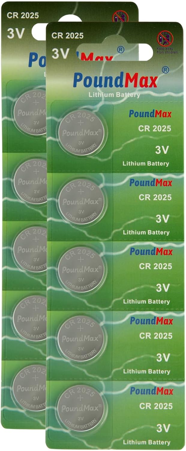 Alternative view of 10 x CR2025,MP058 Düğme Pil