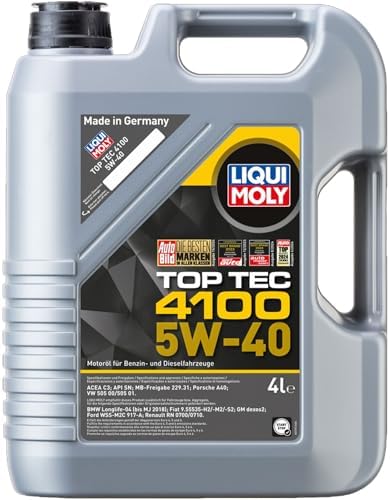 Moly Top Tec 4100 5W-40 4 l Otomotiv Bakım Ürünü