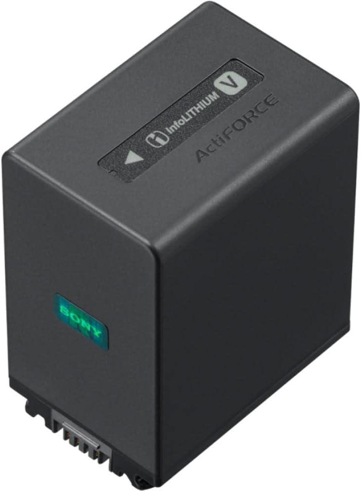 Alternative view of NP-FV100A2 ActiFORCE Li-Ion Batarya NPFV100A2.CE