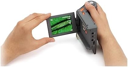 44314 FlipView el mikroskopu, LCD ekran, gri