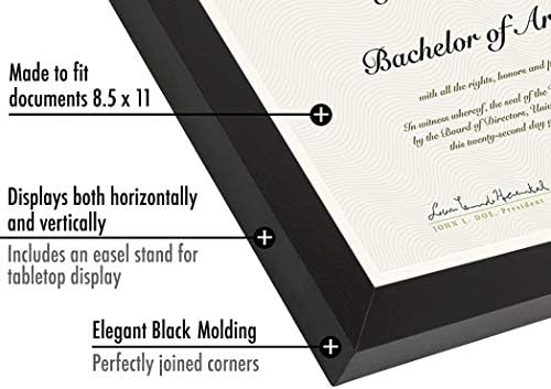 (1,) - Document Frame - Made to Display Certificates 22cm x 28cm - Document Frames, Certificate Frames, Standard Frame