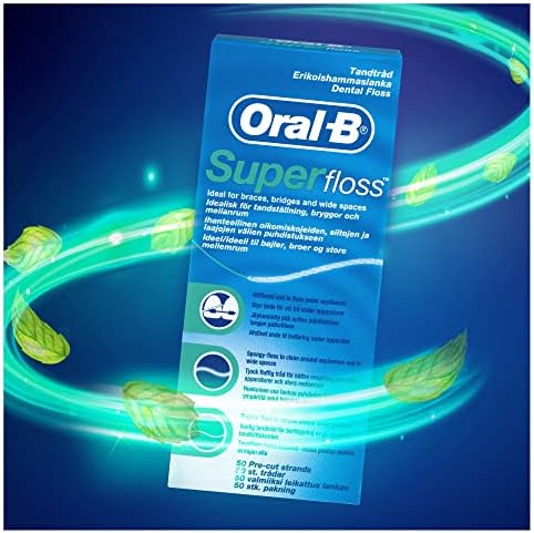Oral-B Super Floss Diş İpi 50 Adet 4'lü Paket