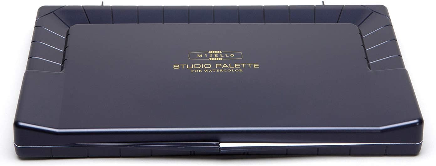 Studio 55 Bölmeli Sulu Boya Paleti 3055