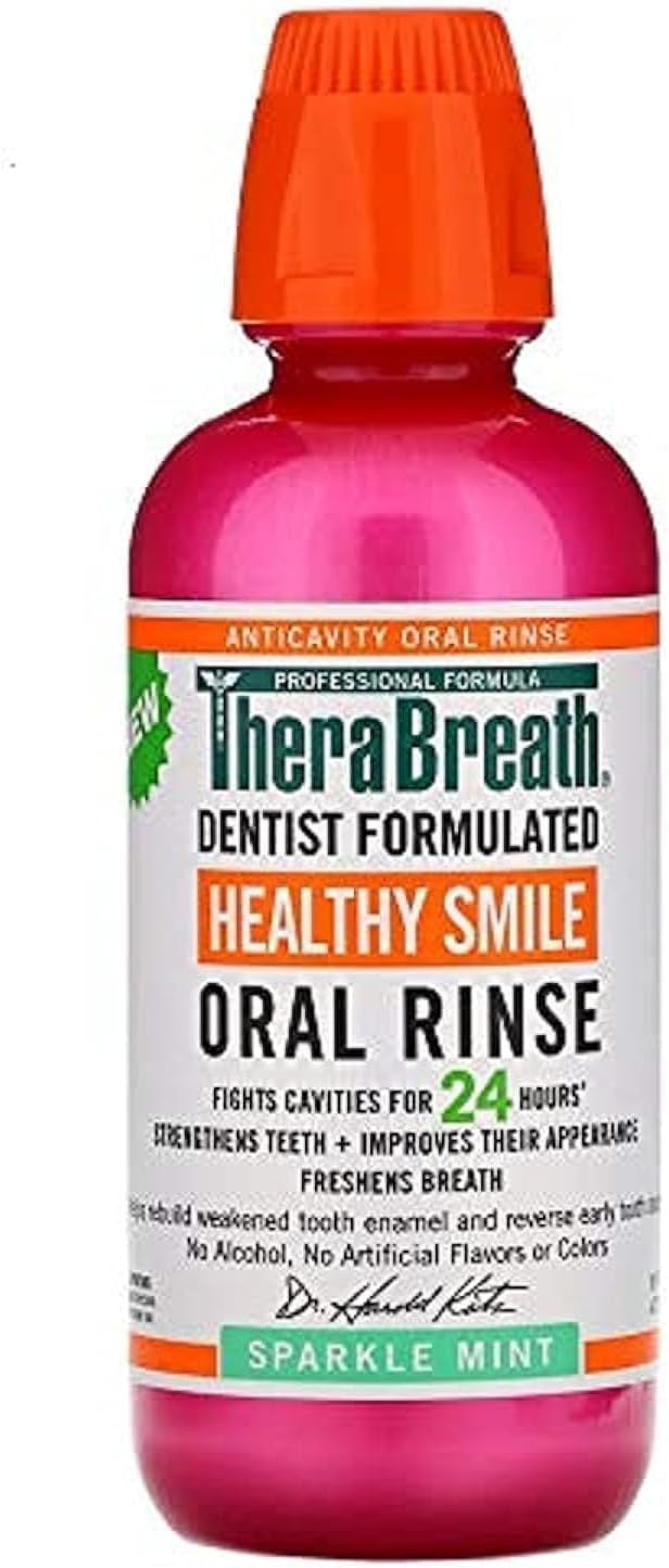 Alternative view of Thera Breath Anticavity Sparkle Mint Ağız Çalkalama Suyu 473Ml
