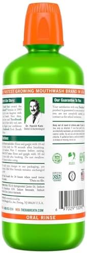 Therabreath Fresh Breath Mild Mint Ağız Çalkalama Suyu 1Lt