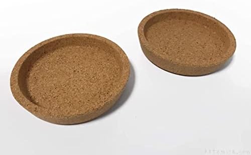 Alternative view of 2'li set bardak altlığı "365+" kahve kupası, çay fincanı ve evrensel bardaklar için cam altlık, çap 10 cm, mantar