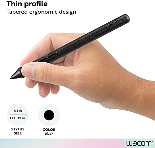 Alternative view of Wacom LP190K kalem, siyah/çok renkli