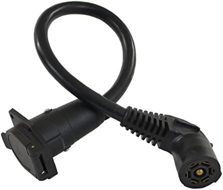 Alternative view of Conntek 11110-024EX 7 Yollu Seyahat Römorku Uzatma Kablosu Dirsek Tapalı (2 Fit)