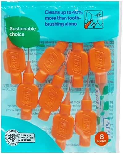 0.45 MM - TURUNCU Diş Arayüz Fırçası (1x 8 Adet)