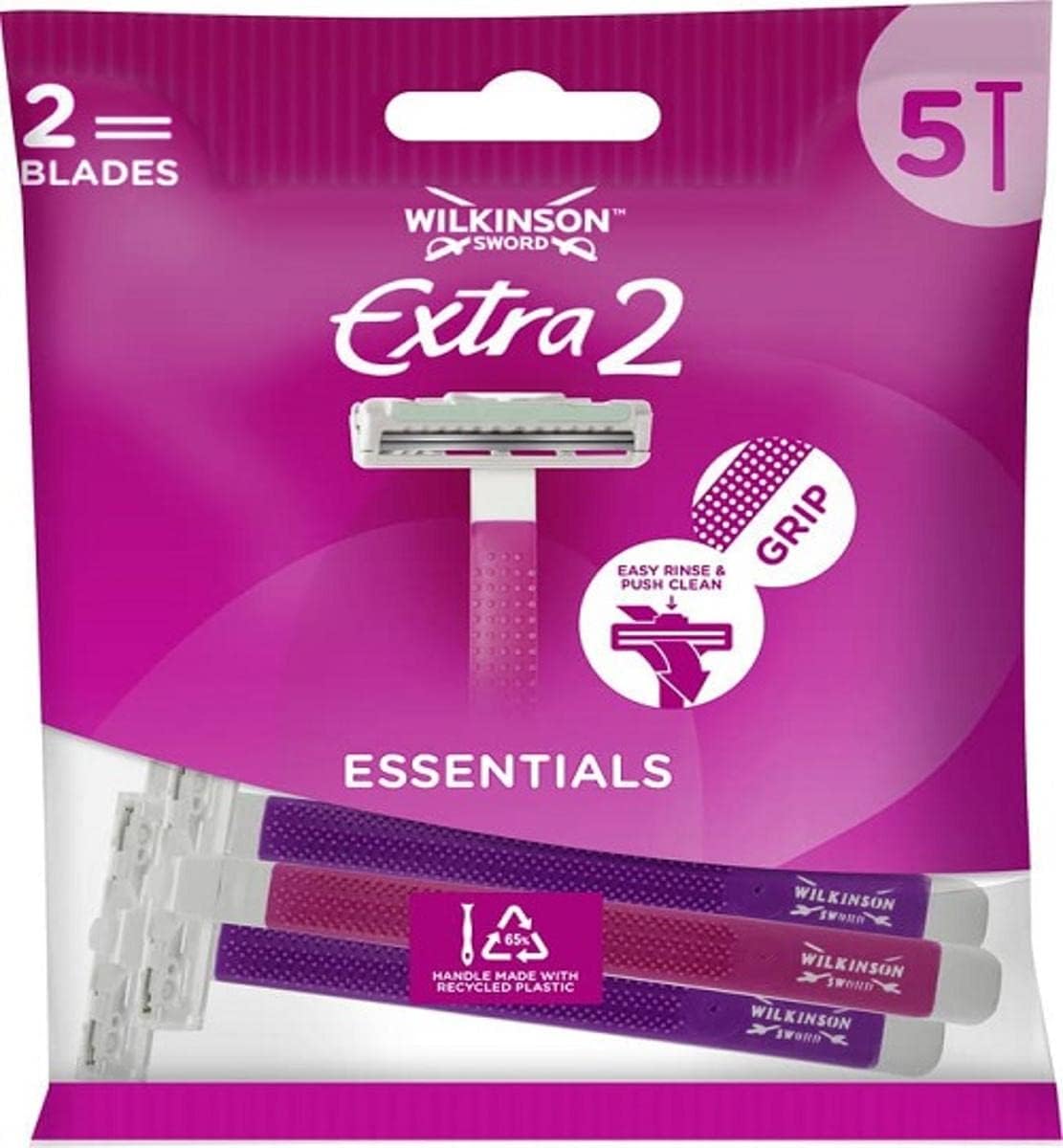 Wilkinson Sword 2 Beauty tek kullanımlık tıraş makinesi, 5 adet