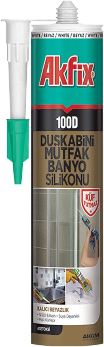 100D Duş Kabini Silikonu Şeffaf - SA061