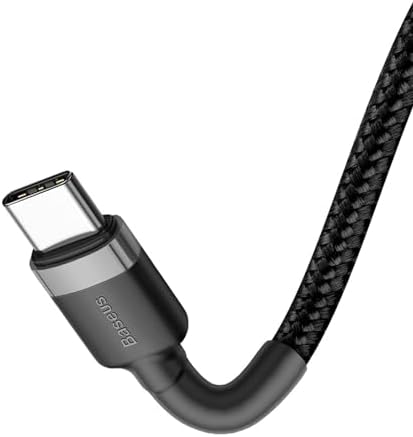 Alternative view of Cafule, 3.0 A USB-C & USB-C Şarj & Data Aktarımı Kablosu, /Hızlı Şarj, 1 Metre, Gri/Siyah, CATKLF-GG1