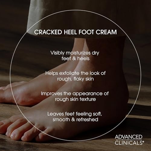Alternative view of Advanced Clinicals Cracked Heel Topuk Bakım Kremi 237Ml