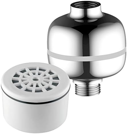 Spa Aquacare By 1139 Yedek Tek Kullanımlık 3 Kademeli Kartuş Gelişmiş Yüksek Yoğunluklu Süper Kompakt Evrensel Duş Filtresi Veya Filtreli Duş Başlıkları/El Duşları ile Kullanım İçin