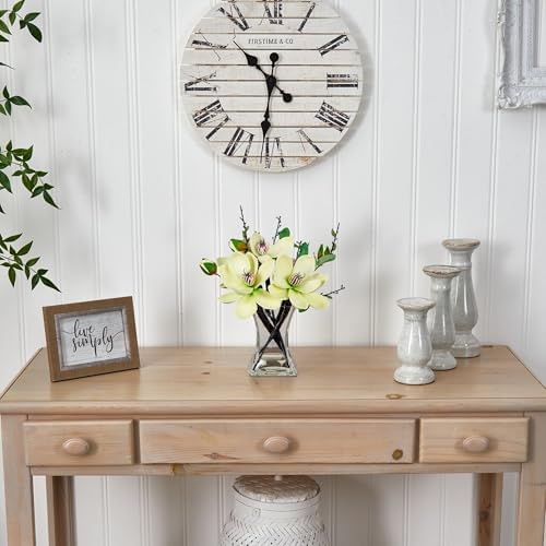 Alternative view of Natural Magnolien-Arrangement mit Vase