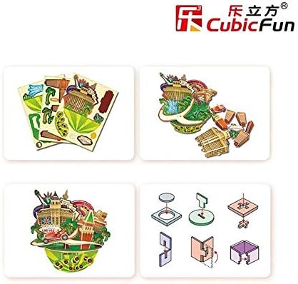 Alternative view of CubicFun 3D 64 Parça Puzzle Las Vegas Şehir Kompozisyonu