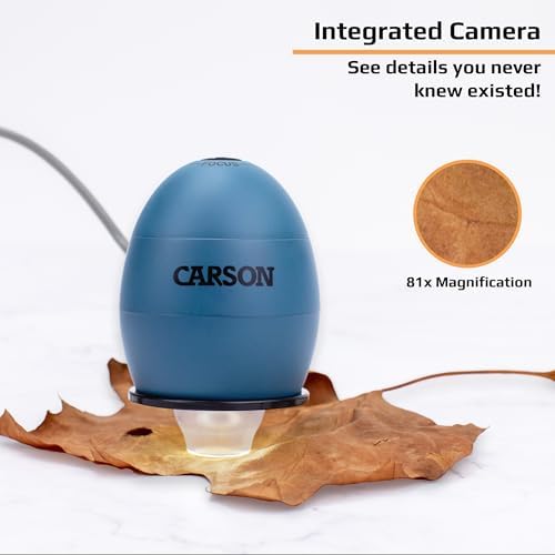 Alternative view of zOrb USB Dijital Bilgisayar Mikroskopu, 81 x Etkili Büyütmeli (32 inç Monitöre Göre), Sörf Mavisi (MM-500)