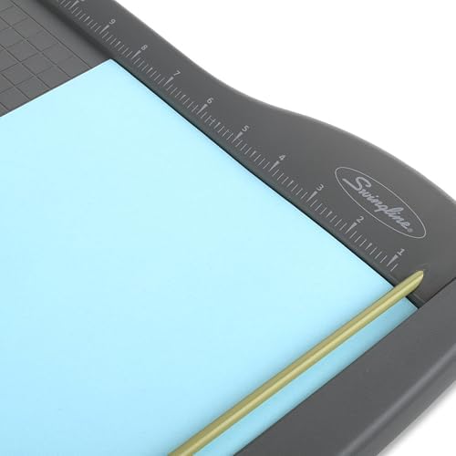 Guillotine kağıt traş makinesi, klasik kesim Lite, 30,5 cm uzunluk, 10 yaprak kapasite (9312) 30,5 cm