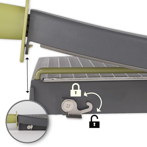 Alternative view of Guillotine kağıt traş makinesi, klasik kesim Lite, 30,5 cm uzunluk, 10 yaprak kapasite (9312) 30,5 cm