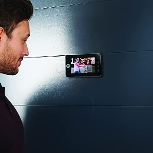 Alternative view of 45-5800-1443-00-6001 LCD Ekranlı Dijital Kapı Dürbünü - 5800 Serisi - Hareket Sensörlü