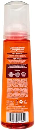 Cantu Wave Whip Curling Mousse, Shea Tereyağlı Doğal Saçlar İçin, 8,4 oz (Ambalaj değişebilir)
