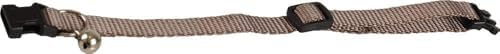 Alternative view of Evcil Haycan Boyun Tasması, Çıngıraklı, 30 cm, Gri