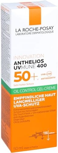 Innovation Anthelios UV Mune 400 50+ Oil Control Gel Creme Ultra Long UVA Protection Sans Parfum 50 ml