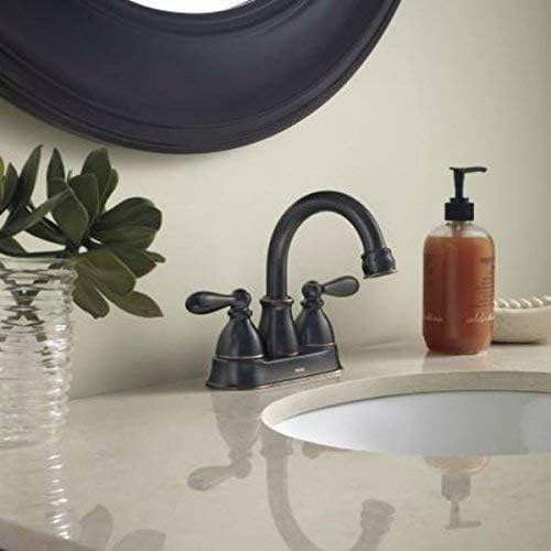 WS84667BRB Caldwell İki Kollu Yüksek Kavisli Banyo Musluğu, Akdeniz Bronzu, 1 Adet