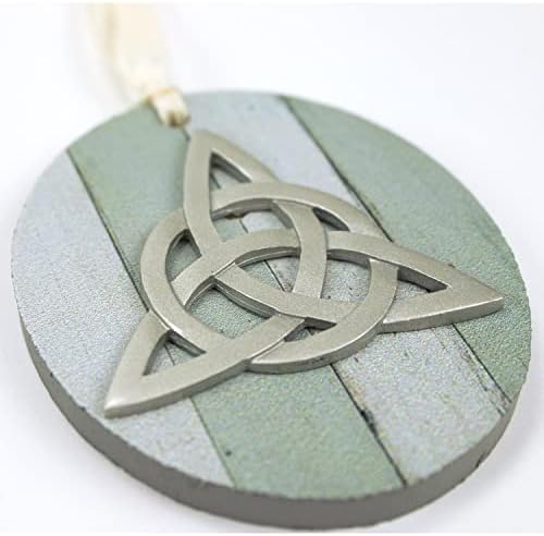 Abbey & CA Hediye Trinity Düğüm MDF Süsleme Krem Kurdele Hediye Kutulu
