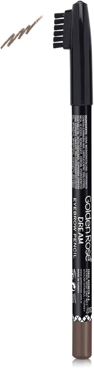 Eyebrow Pencil No: 307 Ash - Şekillendirici Fırçalı Kaş Kalemi