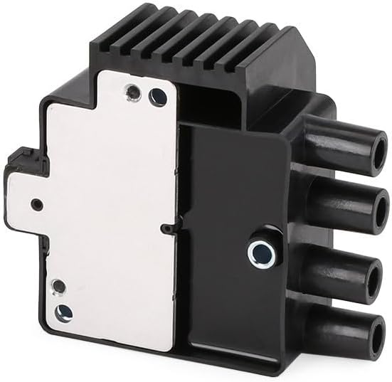 Ateşleme Bobini - 12V - 4-Kutuplu - Blok Ateşleme Kapsülü - Vidalanmış Ignition Coil - Astra G (1999-2000), Astra F (1998-2002), Vectra (1993-1995) ile uyumlu