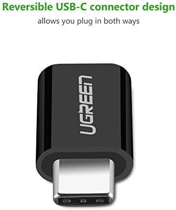 Micro USB to Type-C Dönüştürücü Adaptörü, Siyah