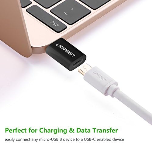Alternative view of Micro USB to Type-C Dönüştürücü Adaptörü, Siyah