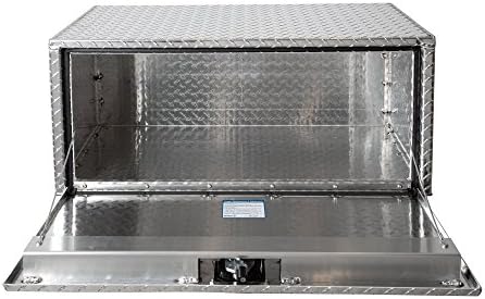 Alternative view of Alıcılar Ürünleri 1705153 Sırtı Alüminyum Gövde Altı Kamyon Alet Kutusu W/Sıkıştırma Mandalı, 14 x 12 x 30 İnç, ABD Malı, Depolama ve Organizasyon İçin Kamyon Kutusu, Kamyon için Dayanıklı İş